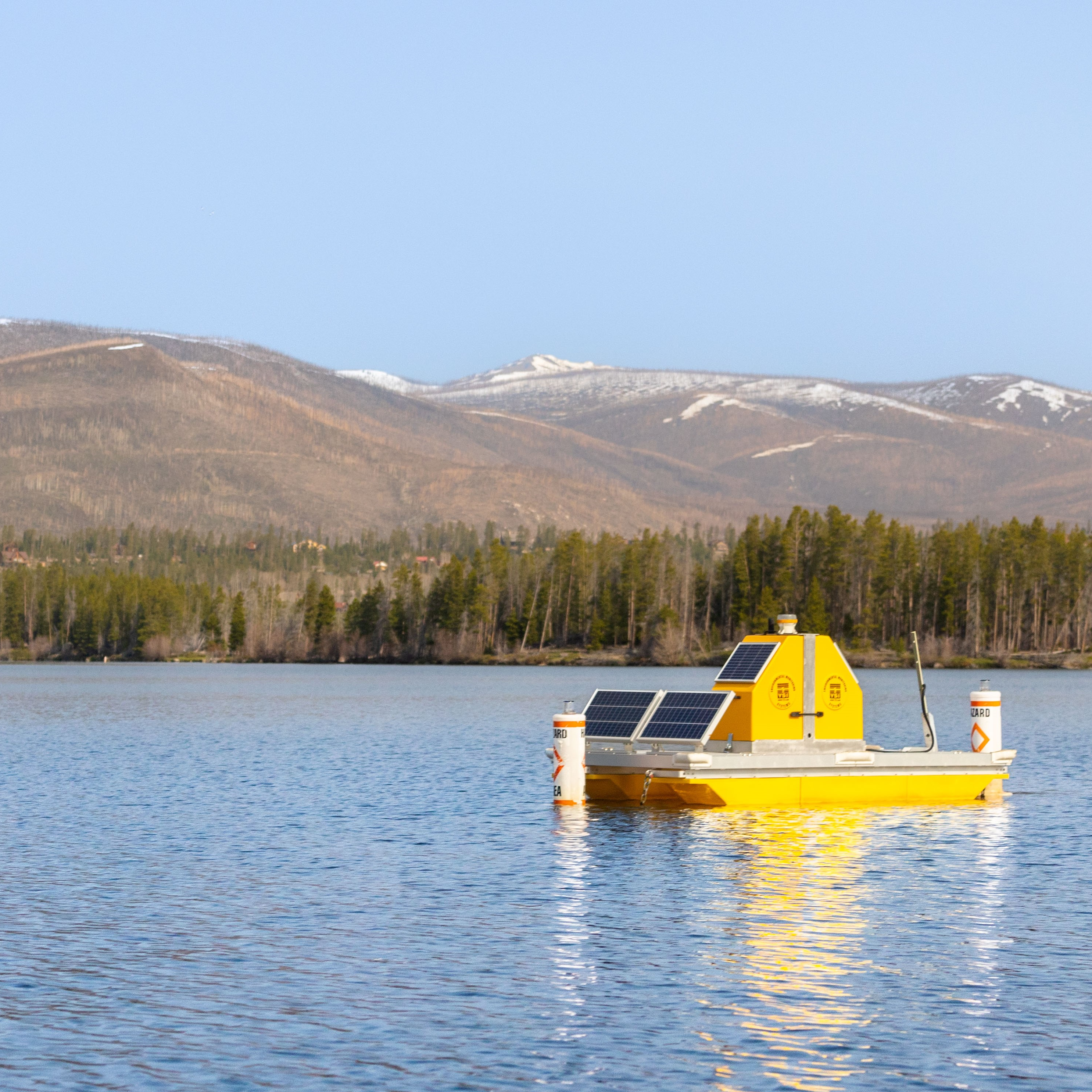 Shadow Mountain Reservoir profiler owned and operated by Northern Water.